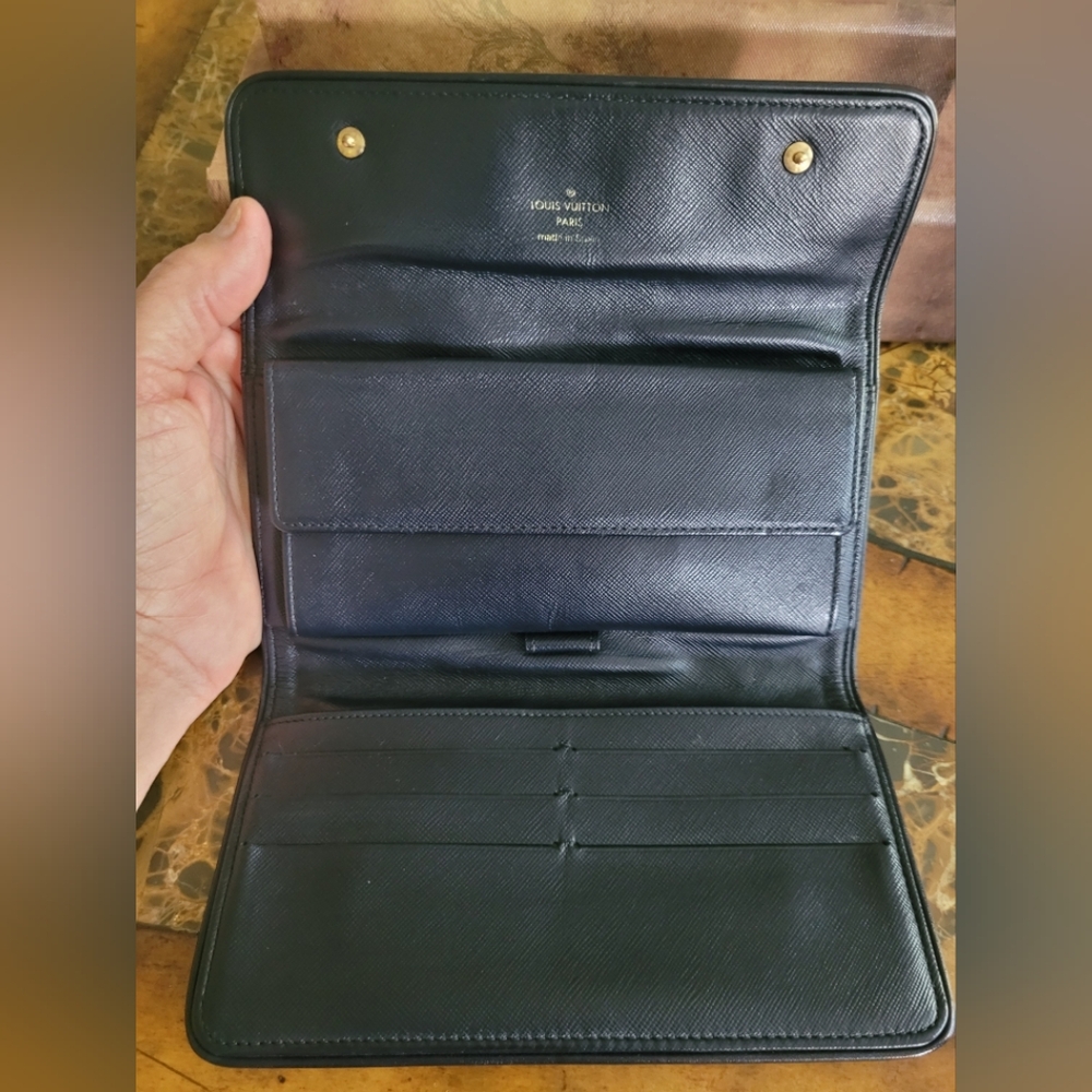 Louis Vuitton Mini Lin Monogram Canvas Wallet - Picture 6 of 8